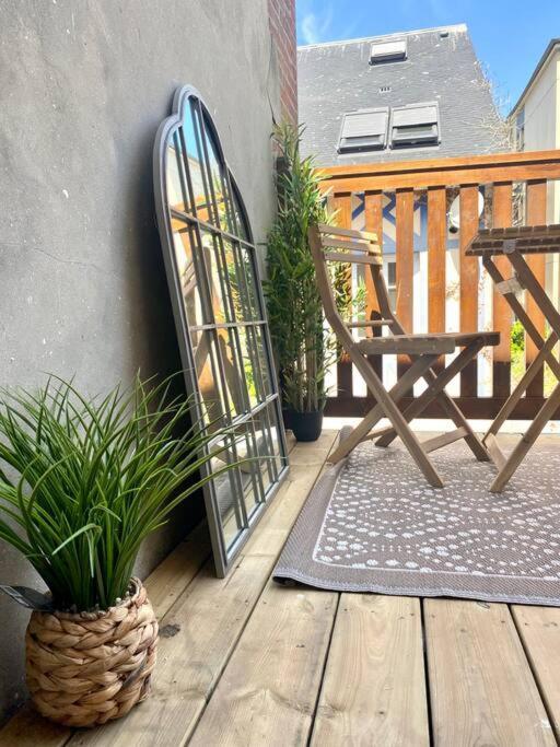Studio Avec Terrasse A Deauville Ngoại thất bức ảnh